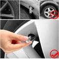 thumbnail image 2 of 20 Pieces Tire Valve Caps Aluminum Valve Stem Caps in Hexagon Shape with Rubber O-Ring Seal Stem Covers Universal Fits for Car Truck Motorcycles Bike and Bicycle (Silver), 2 of 8