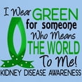 thumbnail image 3 of CafePress - Means World To Me 1 Kidney Disease Shirts Light T - Men's Classic Graphic T-Shirt, 3 of 4