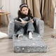 thumbnail image 3 of Sofá para niños pequeños MOMCAYWEX Star que brilla en la oscuridad con almohada, 3 of 6