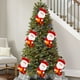 thumbnail image 5 of Navidad Arbol Adornos Red Bow Hangings, Christmas Tree Decoraciones Colgantes Rojos, Adornos para Árbol de Navidad, Festivo Estilo Navideño, Accesorios de Navidad, para Saln, Metal Frame,, 5 of 6