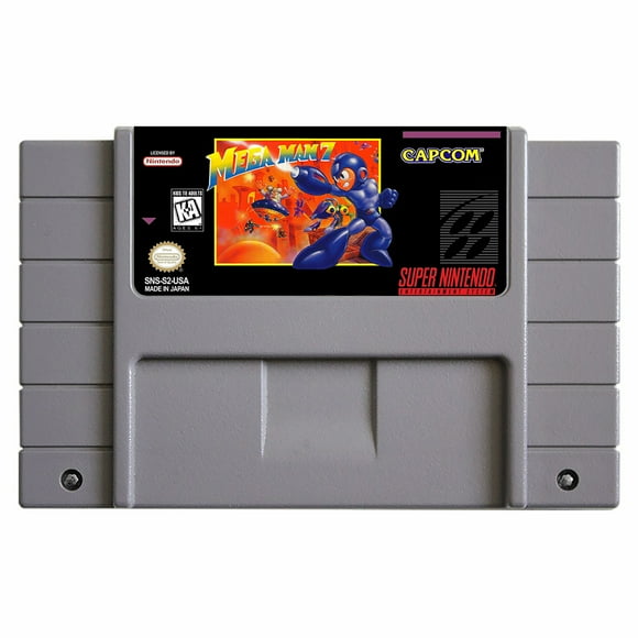 SNES Games Cartridge Mega Man 7