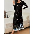 thumbnail image 2 of Avidlove Long Nightgown for Women Long Sleeve Nightshirt Full Length Sleepwear Soft Loungewear S-4XL, 2 of 7