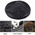 thumbnail image 3 of Cubierta de rueda de repuesto de 15 pulgadas para todos los diámetros (70cm-75cm/28-29), protección impermeable a prueba de polvo de PVC para coche, 3 of 5