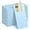 Light Blue, variant on 80 Pcs Sage Green Linen-Feel Paper Napkins with Built-in Flatware Pocket for Party