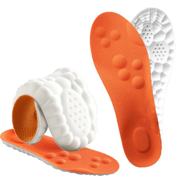 Plantillas Roofo de espuma viscoelástica con soporte de arco para hombre, talla US 6.5-10