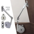 thumbnail image 3 of Bisagra de soporte de tapa, bisagras para caja de juguetes, Cierre Suave, cierre lento, duradero, reemplaza la tapa para puertas abatibles de apertura, 3 of 8