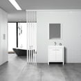 thumbnail image 2 of 30" Freestanding Bathroom Vanity with Sink - Glossy White, 2 of 3