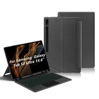 キーボード Galaxy Tab S8 Ultra Book Cover Keyboard SAMSUNG Galaxy Tab S8 Ultra Book Cover Keyboard Case - Black