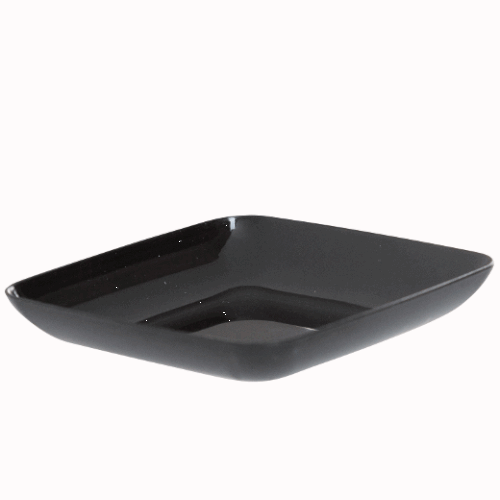 2.44 In. Black Sauce Dishes 20 Ct.