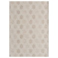 thumbnail image 3 of Luxe Weavers Outdoor Geometric Trellis Taupe 4x5 Area Rug, Low Pile Carpet, 3 of 10