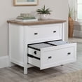 thumbnail image 2 of Sauder Cottage Road Engineered Wood Lateral File Cabinet in White Finish, 2 of 13