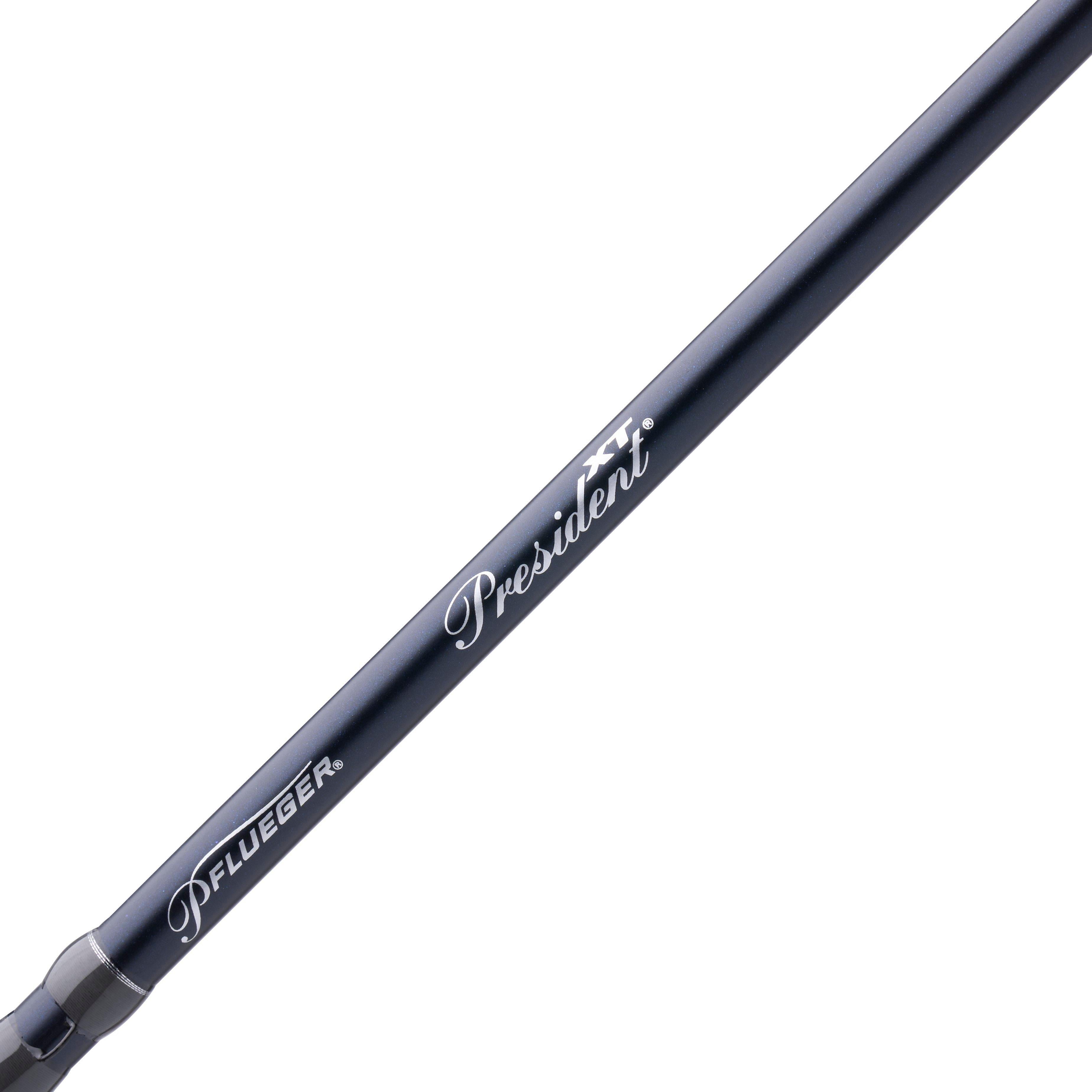 Pflueger President XT Casting Fishing Rod, 9', Medium Heavy, Moderate Action, Premium Cork Handle