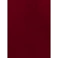 thumbnail image 5 of DARING DIVA Women's Elegant Sweetheart Neck Long Sleeve Peplum Top M Red, 5 of 6