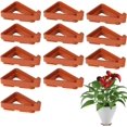 thumbnail image 1 of Flower Pots Planters Raiser Pot Plastic Triangle Toe Small Invisible Pots for Garden Plants, Indoor Outdoor Gardening Plant, 1 of 5