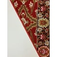 thumbnail image 3 of Extra-Long Low Pile Runner Rug Skid Resistant Backing Rug Runner Orient and Floral Red Cut to Size Roll Runner Rugs - 31 Feet x 26 Inch, 3 of 8
