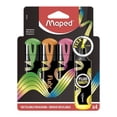 thumbnail image 1 of Paquete de Marcatextos Maped Fluo'Peps Flex 4 pzas, 1 of 4