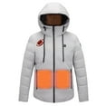 thumbnail image 1 of Qiopertar USB Intelligent Constant Temperature Heated Windproof Plus Size Coat For Men And Women Winter 4 Heated Jacket Coat Clearance Free Shipping under $5 Saving Up To 90% Off, 1 of 3
