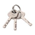 thumbnail image 4 of 30mm Iron Padlock 3 Keys Heavy Duty Solid Lock Door Gate Box, 4 of 5