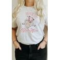 thumbnail image 2 of Howdy Valentine Cowboy Boots Graphic Tee T-Shirt, 2 of 10