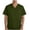*Army Green, variant on VBVC Men's V-Neck Breathable Scrub Top with Pockets, Medical Uniform Short Sleeve Shirts For Men ,Army Green,S-3XL