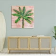 thumbnail image 2 of Tropical Nature Palm Sunrise Botanical & Floral Graphic Art Gallery Wrapped Canvas Print Wall Art, 2 of 7