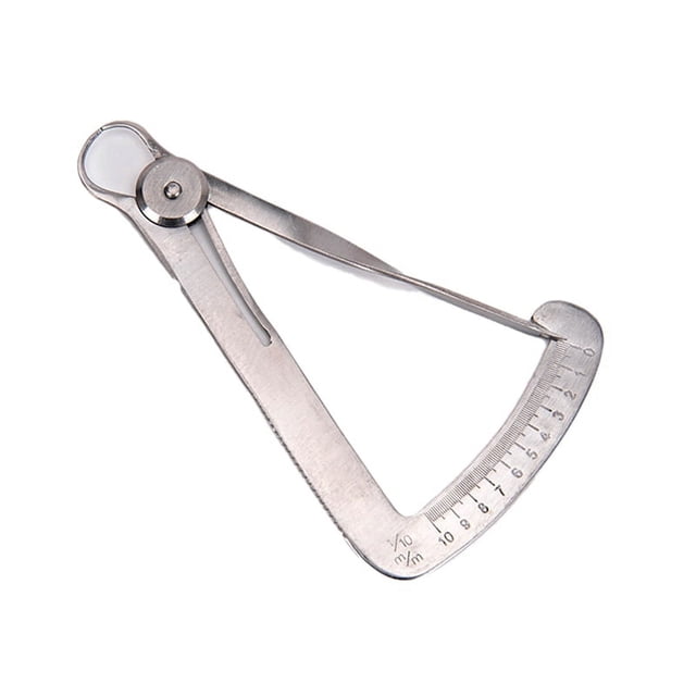 Calibrador de Calibre Dental, Herramientas de Dentista, Calibrador Dental para Herramienta de Laboratorio Dental (Para Metal)