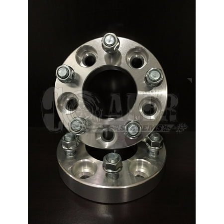 1.25" INCH 5X114.3 TO 5X127 SPACERS 5 LUG 12X1.5 STUDS 5 LUG WHEEL ADAPTERS 32MM