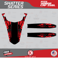 thumbnail image 2 of Kalair GFX Graphics Kit for Honda CRF250L (2017-2020) Shatter Series, 2 of 5