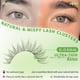 thumbnail image 2 of Kit de extensión de pestañas WTVANE Natural Lash Clusters Wispy, 2 of 7