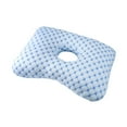thumbnail image 2 of Almohada para dormir,Almohada con agujeros para perforar las orejas para quienes duermen de lado,Almohada para dormir con los oídos en la oficina para dormir cómodamente,Almohada cómoda para, 2 of 8