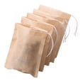 thumbnail image 3 of Bolsa de filtro de té vacía 100 piezas para té de hierbas de Cordón de algodón Color natural_10x9cm Zulema Bolsitas de té vacías, 3 of 8