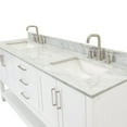 thumbnail image 4 of Ariel S073DCW2RVOGRY Magnolia 72" Free Standing Double Basin Vanity Set - Grey, 4 of 7