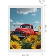 thumbnail image 2 of Diamond Art Kits for Adults - Vintage Red Truck Sunflowers Sky 5d Diamond Painting for Adults, Diamond Art for Adults Beginners, Frameless Diamond Painting Kits for Adults for Home Wall Decor, 2 of 7