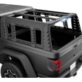 thumbnail image 2 of Universal Extendable Overland Bed Racks Truck Cargo Carrier Fits Most Pickup Trucks   Non-Drilling Truck Rear Ladder Racks Back Cross Bars for Kayak  Surfboard  Lumber  Ladder, 2 of 4