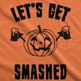 thumbnail image 2 of Mens Lets Get Smashed Funny T shirts Pumpkin Halloween Costume T shirt Graphic Tees, 2 of 7