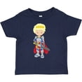 thumbnail image 3 of Inktastic Boy Prince, Knight In Shining Armor, Blond Hair Boys Toddler T-Shirt, 3 of 5