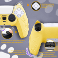 thumbnail image 5 of Silicone Case and Joystick Caps for PS5 DualSense Controller - Cat Ears Black, 5 of 5