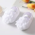 thumbnail image 3 of Lovebay Newborn Baby Girl Princess Non-Slip Lace Flower Shoes Baby Shoes + Headband, 3 of 10