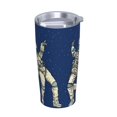thumbnail image 2 of Kll Disco Party Astronaut Dancing Stainless Stainless Steel Vacuum Insulated Coffee Cup 20 Oz Lids And Straws,1 Metal Straws,1 Cleaning Brush, 2 of 9