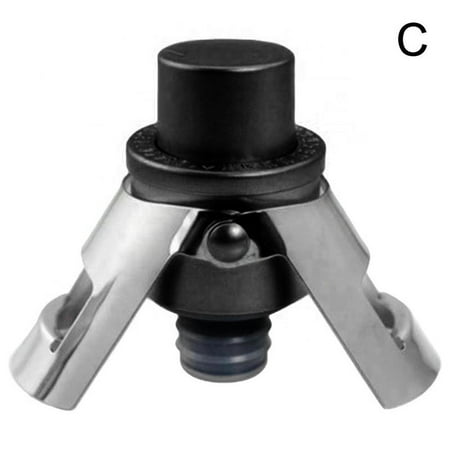 

Vacuum Champagne Stopper with Pressure Wine Bottle Plugs Silicon` Sealer O8P4