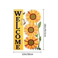 thumbnail image 4 of Amhnf Welcome Sunflowers And Butterflies Garden Flag For Home Outdoor Garden Yard Decor 12x18 inch, 4 of 5