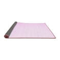 thumbnail image 2 of Ahgly Company Indoor Rectangle Solid Pink Modern Area Rugs, 3' x 5', 2 of 4