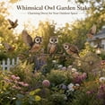 thumbnail image 5 of Metal Bird Garden Stake, 3-Bird Dandelion Silhouette Art for Outdoor Lawns, Patios, Flower Beds, and Memorial Garden Decoration, 5 of 5