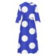 thumbnail image 3 of Vestido de Verano para Mujeres Impreso Cuello de Vuelta de Manga de Tres Cuartos, Estilo de Ocio de Moda para Ocasional, Fiesta Y Vacaciones, 3 of 5