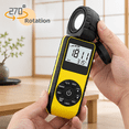 Digital Illuminance Light Meter BT881D (0.01~400,000 Lux) with 270º ...