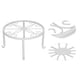 thumbnail image 4 of Soporte para Plantas Negro ANGGREK estante para Macetas de Hierro Forjado, 4 of 8