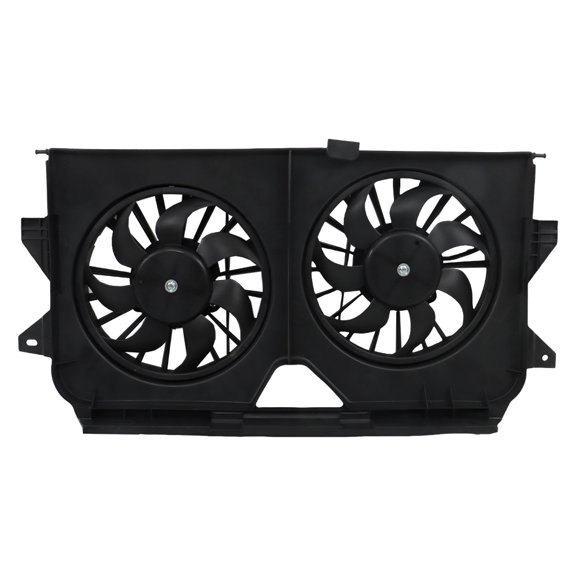 LABLT Dual Radiator Cooling Fan Replacement for 2005-2007 Caravan/Grand Caravan 2005-2007 Town and Country 620042 4677695AA 4677695AB CH3115145