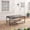 Black, variant on Joyside 47"Outdoor Coffee Table Patio Table All-Weather Patio Coffee Table for Outside Patio,Garden