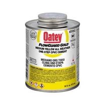 Oatey Pipe Cement - Yellow, 16 fl oz