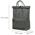 thumbnail image 2 of KAUKKO Laptop Backpack for Women Men,School College Backpack (47-2-GREY), 2 of 5